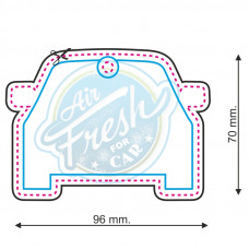 Lufterfrischer Form Nr. 040 Auto
