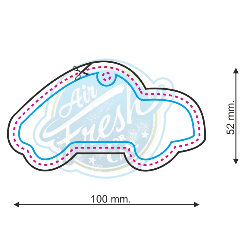 Lufterfrischer Form Nr. 073
