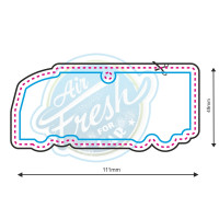 CCZUIML Duftbaum Auto Personalisiert - duftbaum Auto mit eigenem  Bild/Foto/Text/Logo, duftbaum mit eigenem Bild für Auto, Familie, Geschenke