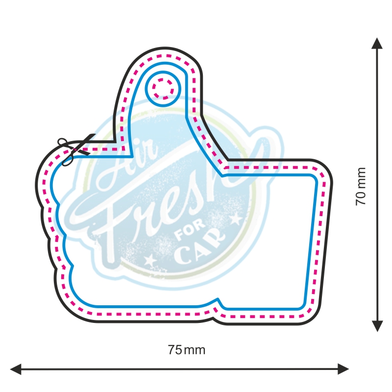 Lufterfrischer Form Nr. 575