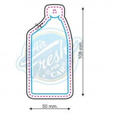 Lufterfrischer Form Nr. 030 Flasche