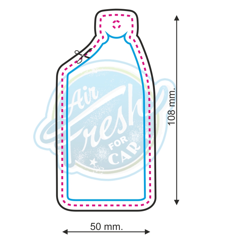 Lufterfrischer Form Nr. 030 Flasche