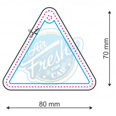 Lufterfrischer Form Nr. 082