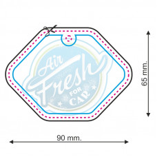 Lufterfrischer Form Nr. 008
