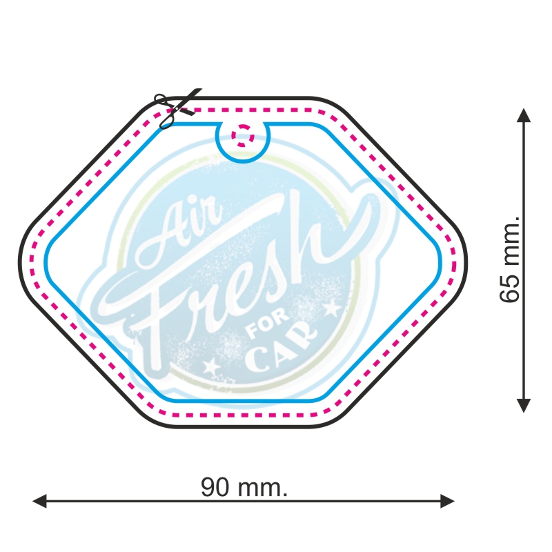 Lufterfrischer Form Nr. 008