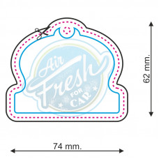 Lufterfrischer Form Nr. 020