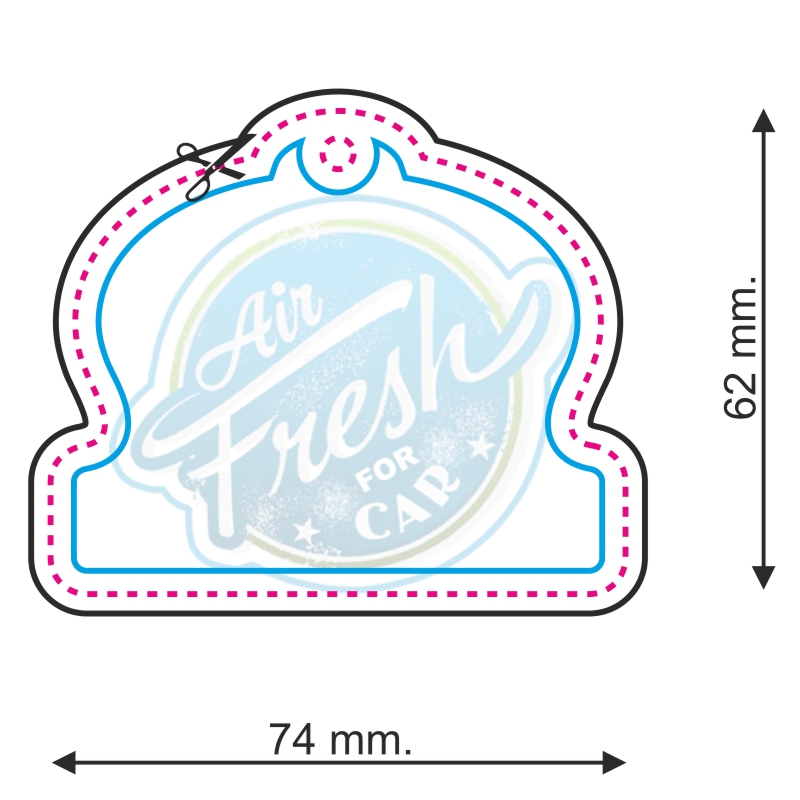 Lufterfrischer Form Nr. 020