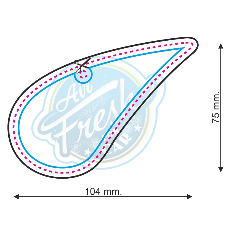 Lufterfrischer Form Nr. 071